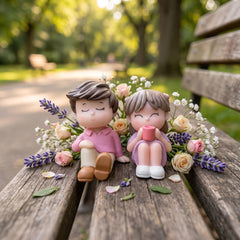 1 Pc Universal Couple Character Decoration Acessories For Car