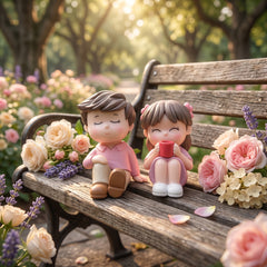 1 Pc Universal Couple Character Decoration Acessories For Car