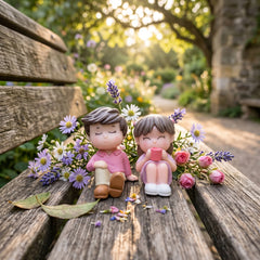 1 Pc Universal Couple Character Decoration Acessories For Car
