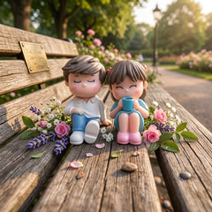 1 Pc Universal Couple Character Decoration Acessories For Car
