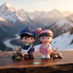 1 Pc Universal Couple Character Decoration Acessories For Car