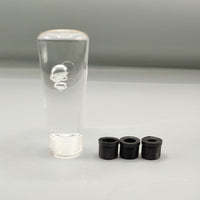 1 Pc Universal Crystal White Shift Gear knob in Premium Quality