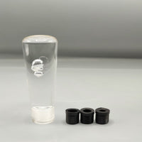 1 Pc Universal Crystal White Shift Gear knob in Premium Quality