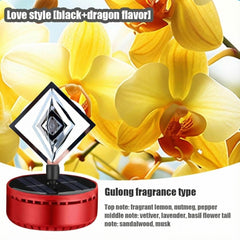 1 Pc Universal Dashboard Solar Car Air Freshener Creative Art Style Perfume For Car