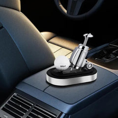 1 Pc Universal Dashboard Solar Car Air Freshener Golf Set Perfume For Car