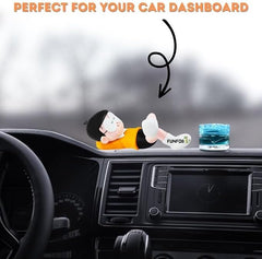 1 Pc Universal Cartoon Character Decoration Accessories For Car