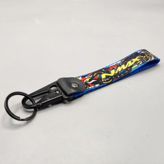 1 Pc Universal Fabric Keychain With Elegant Look