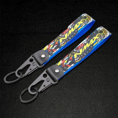 1 Pc Universal Fabric Keychain With Elegant Look