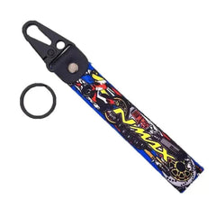 1 Pc Universal Fabric Keychain With Elegant Look