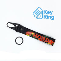 1 Pc Universal Honda Fabric Keychain With Elegant Look