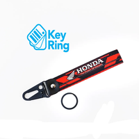 1 Pc Universal Honda Fabric Keychain With Elegant Look