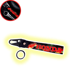 1 Pc Universal Honda Fabric Keychain With Elegant Look