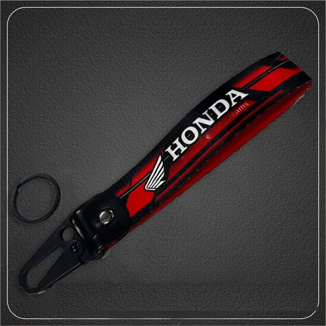 1 Pc Universal Honda Fabric Keychain With Elegant Look