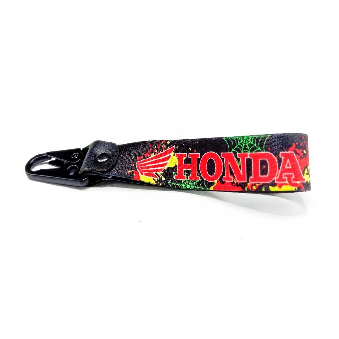 1 Pc Universal Honda Fabric Keychain With Elegant Look