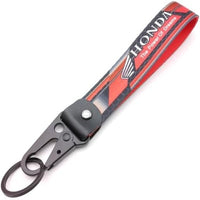 1 Pc Universal Honda Fabric Keychain With Elegant Look