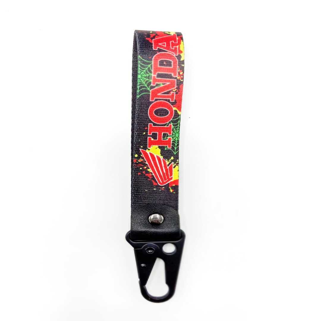 1 Pc Universal Honda Fabric Keychain With Elegant Look