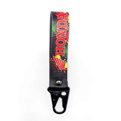 1 Pc Universal Honda Fabric Keychain With Elegant Look