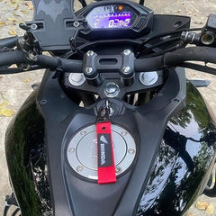 1 Pc Universal Honda Fabric Keychain With Premium Look (Red)