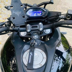 1 Pc Universal Honda Fabric Keychain With Premium Look (Black)