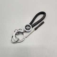 1 Pc Universal Honda PU Leather Keychain With Elegant Look