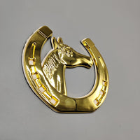 1 Pc Universal Horse Foot Style Logo In Premium quality