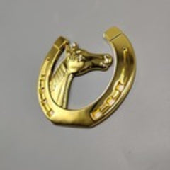 1 Pc Universal Horse Foot Style Logo In Premium quality