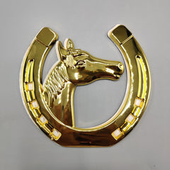 1 Pc Universal Horse Foot Style Logo In Premium quality