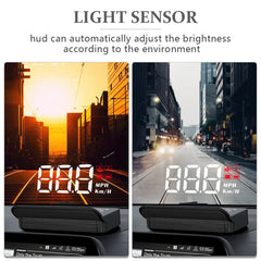 1 Pc Universal M3 OBD2 Head Up Display HUD Gauge Car Digital Speedometer