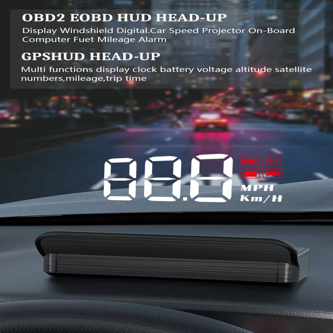 1 Pc Universal M3 OBD2 Head Up Display HUD Gauge Car Digital Speedometer