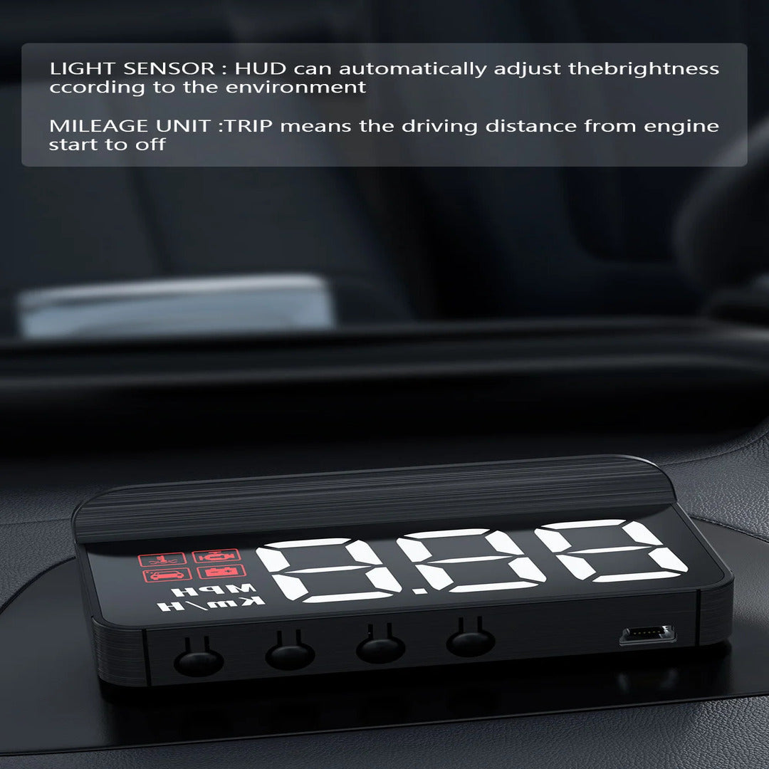 1 Pc Universal M3 OBD2 Head Up Display HUD Gauge Car Digital Speedometer