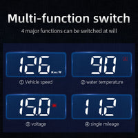 1 Pc Universal M3 OBD2 Head Up Display HUD Gauge Car Digital Speedometer