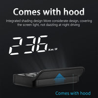 1 Pc Universal M3 OBD2 Head Up Display HUD Gauge Car Digital Speedometer