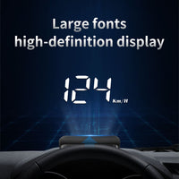 1 Pc Universal M3 OBD2 Head Up Display HUD Gauge Car Digital Speedometer