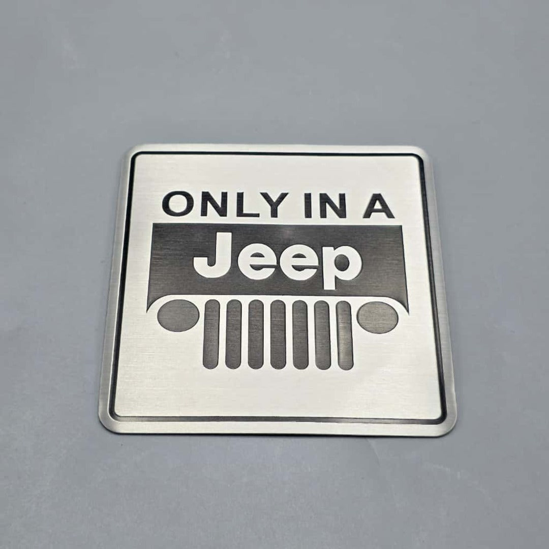 1 Pc Universal Metal Patri Sticker In Premium Quality