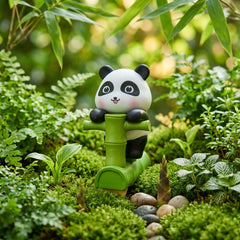 1 Pc Universal Panda Resin Character Decoration Accessories For Car