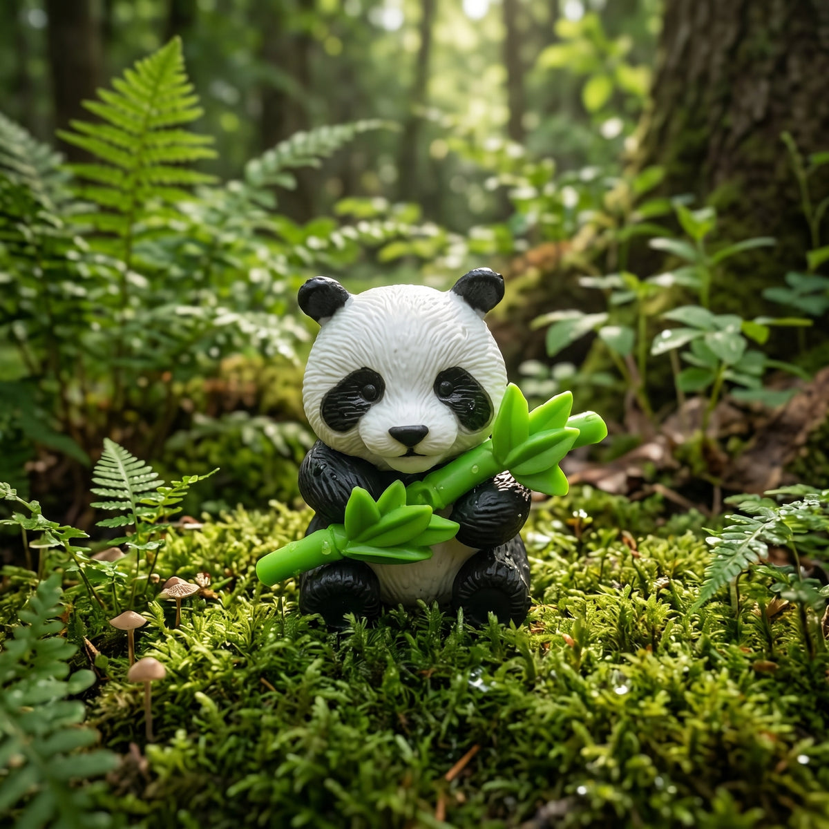 1 Pc Universal Panda Resin Character Decoration Accessories For Car