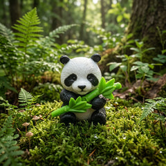 1 Pc Universal Panda Resin Character Decoration Accessories For Car