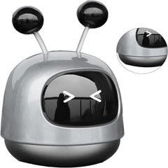 1 Pc Universal Robot Style Car Air Freshener Diffuser, Car Interior Smart Aroma Diffuser Robot(Grey)