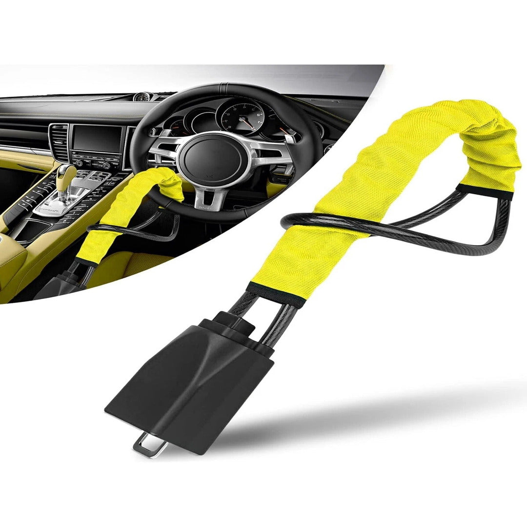 1 Pc Universal Steering Wheel Security Lock For Car Security With Keys