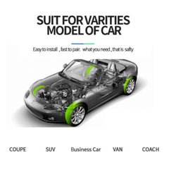 1 Pc Universal TPMS Tire Pressure Monitoring System With Parking Solar Charging LCD Display Screen 4 Tyre Pressure Sensors