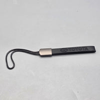 1 Pc Universal Toyota PU Leather Keychain With Elegant Look