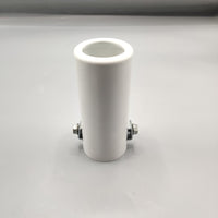 1 Pc Universal White Coated Car Exhaust Tip In Premium Quality (Small)