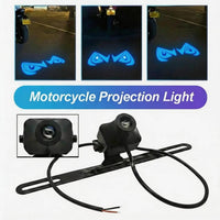 1 PC Bike Devil Eye Projection Laser Light For Bike Number Plate In Premium Quality
