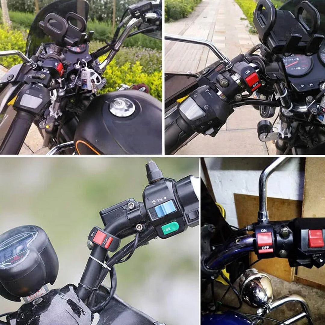 1 Pc Bike Extra Switch On-Off Button
