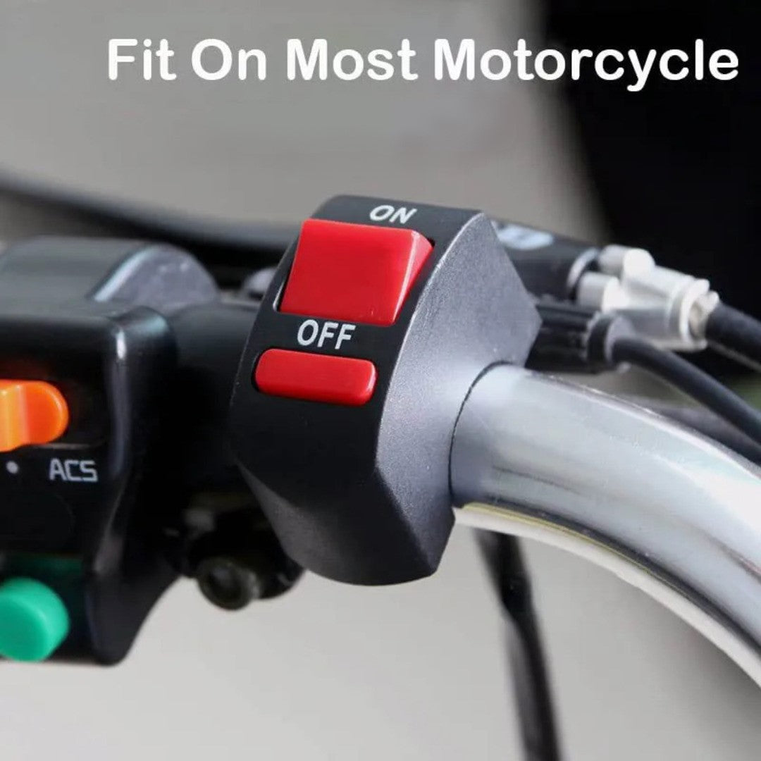 1 Pc Bike Extra Switch On-Off Button