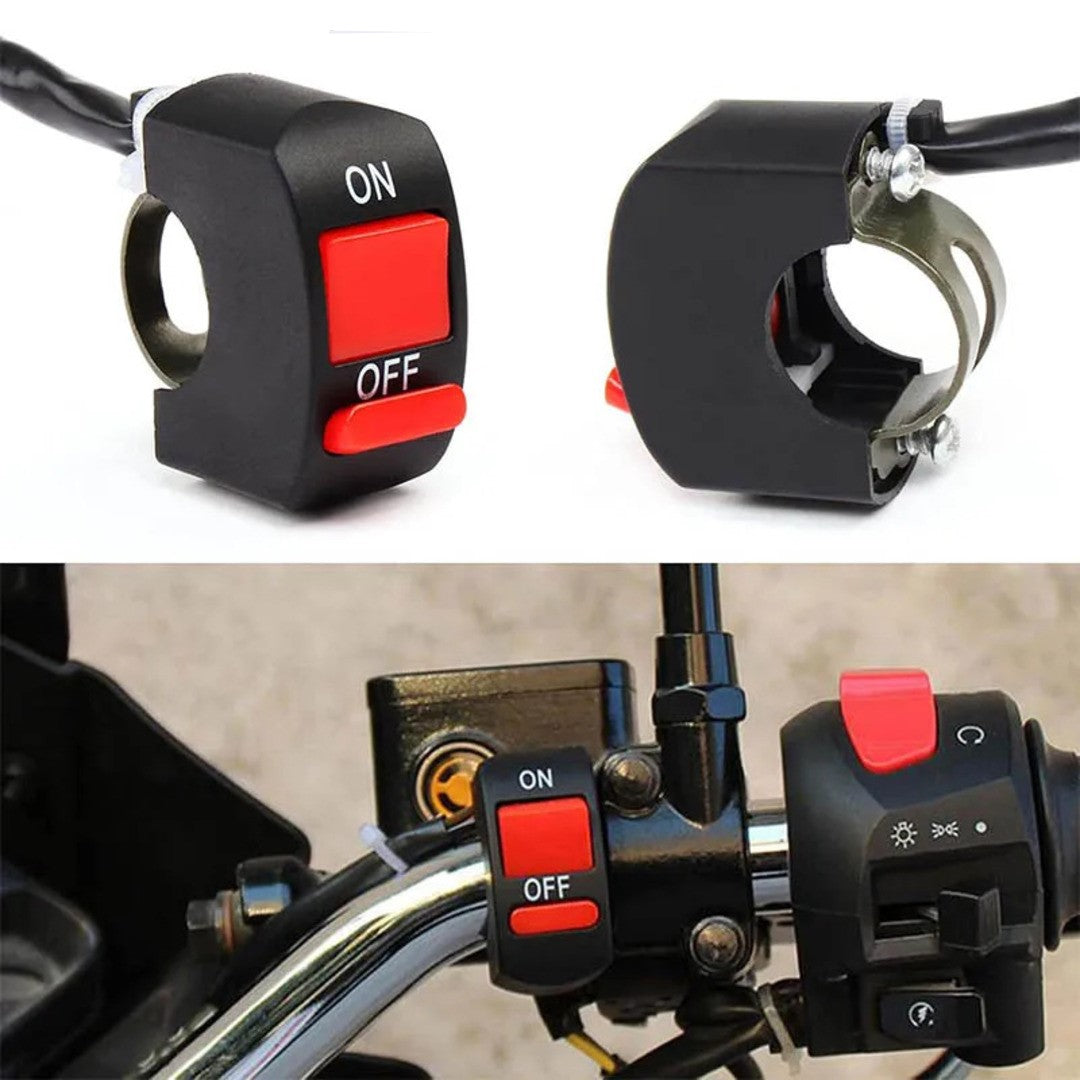 1 Pc Bike Extra Switch On-Off Button