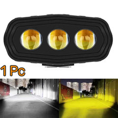 1 Pc Economy Series 30 Watt 3 Lens Plastic Body Light Fish Eye Style