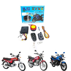 1 Pc HJG 2 Way Motorcycle - Bike Security Alarm System