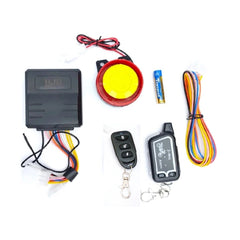 1 Pc HJG 2 Way Motorcycle - Bike Security Alarm System