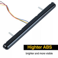 2 Pcs 9.5 inch LED Tail Light DRL Running Light Rear Brake Lamp Turn Signal Lamp